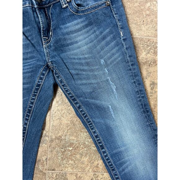 Miss Me - Easy Straight, denim jeans, Women's size 27 - Picture 3 of 11